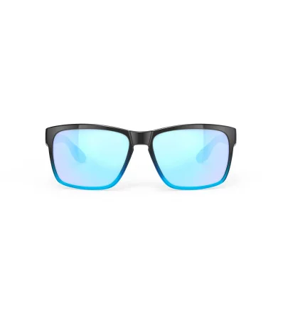 Слънчеви Oчила Rudy Spinhawk Edge Black Fade Crystal Azur Gloss Multilaser Ice