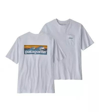 Patagonia Boardshort Logo Pocket Responsibili-Tee M's