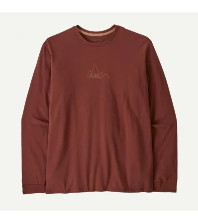 Блуза Patagonia Long Sleeve Berm Logo Responsibili-Tee M's